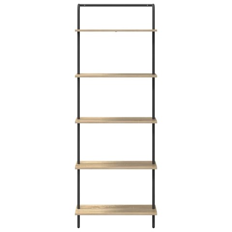 VidaXL Półka na książki dąb sonoma 60 x 24 x 168 cm