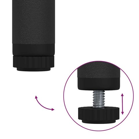 WIESZAK NA UBRANIA Z PÓŁKĄ CZARNY DĄB 60X30X100.5CM