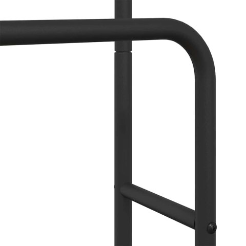 VidaXL Wieszak na ubrania z półką Stare drewno 60 x 30 x 100.5 cm