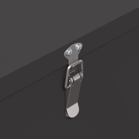 VidaXL Karmnik dla kur 2 pcs Czarny 40,5 x 25 x 38 cm