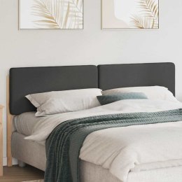 TAPICEROWANE WEZGŁOWIE BRĄZOWY I CIEMNOSZARY 180CM