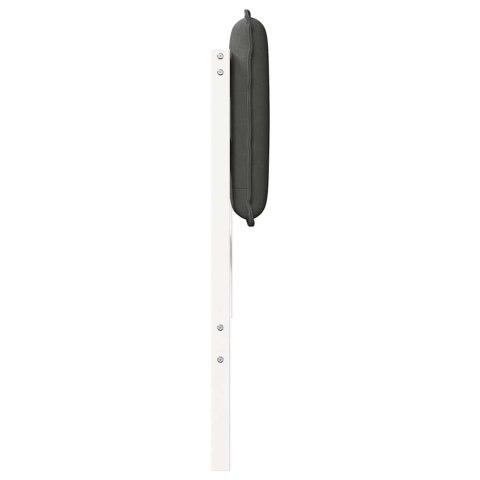 TAPICEROWANE WEZGŁOWIE Z ZAGŁÓWKIEM BIAŁY I JASNOSZARY 180CM