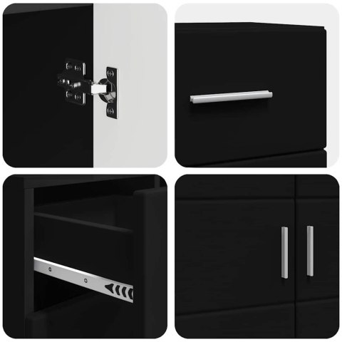 BUFET CZARNY 88,5X30,5X73CM