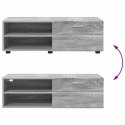 DREWNIANA SZAFKA Z SZUFLADĄ SZARY SONOMA 100,5X 39X 30CM