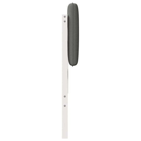 TAPICEROWANE WEZGŁOWIE Z ZAGŁÓWKIEM BIAŁY I JASNOSZARY 180CM