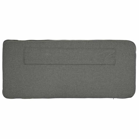 TAPICEROWANE WEZGŁOWIE Z ZAGŁÓWKIEM BIAŁY I JASNOSZARY 200CM