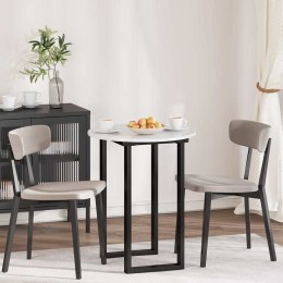 VidaXL Blat stołu Biały na wysoki połysk 60 x 60 x 1,5 cm