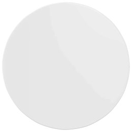 VidaXL Blat stołu Biały na wysoki połysk 60 x 60 x 1,5 cm