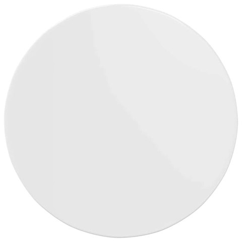 VidaXL Blat stołu Biały na wysoki połysk 60 x 60 x 1,5 cm