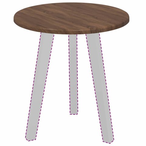 BLAT STOŁU BRĄZOWY DĄB 40X40X1,5CM