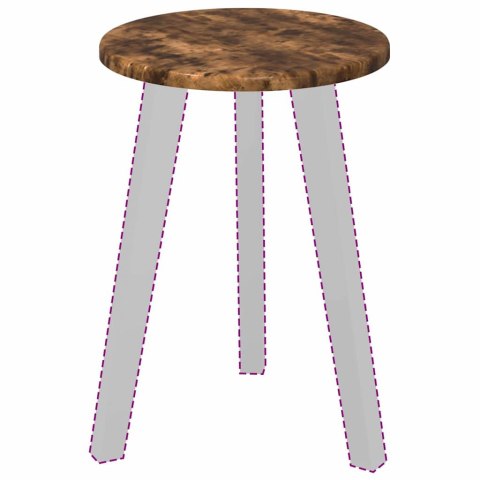 BLAT STOŁU WĘDZONY DĄB 30X30X1,5CM MATERIAŁ DREWNOPOCHODNY