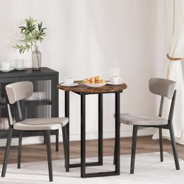 VidaXL Blat stołu Wędzony dąb 60 x 60 x 1,5 cm Materiał drewnopochodny