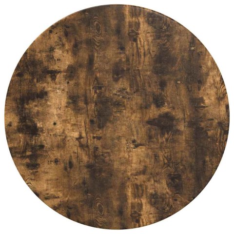 VidaXL Blat stołu Wędzony dąb 70 x 70 x 1,5 cm Materiał drewnopochodny