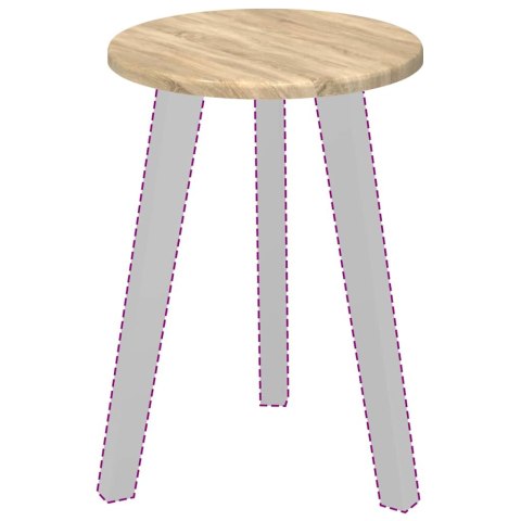 BLAT STOŁU DĄB SONOMA 30X30X1,5CM