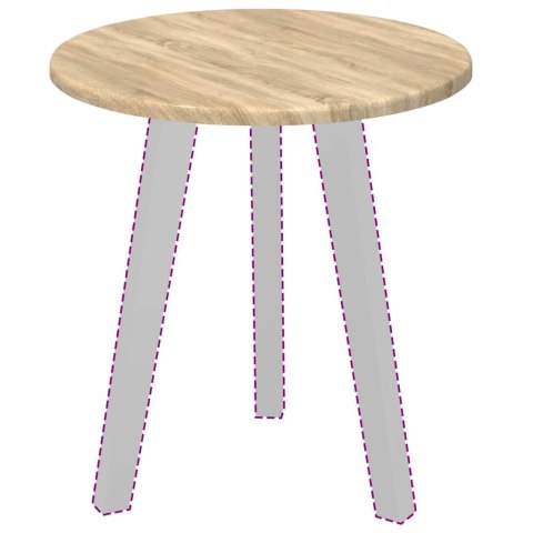 BLAT STOŁU DĄB SONOMA 40X40X1,5CM