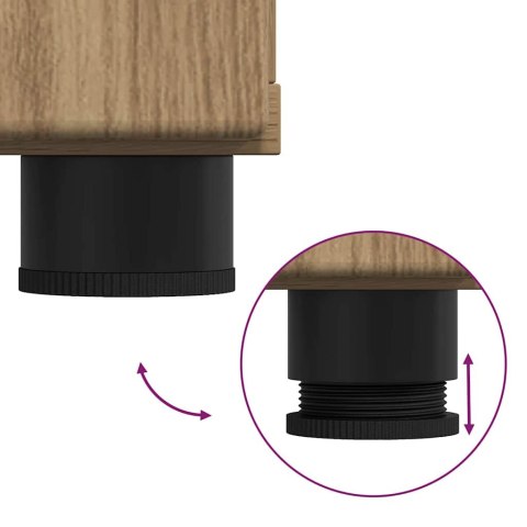 BUFET DĄB ARTISAN 88,5X30,5X73CM