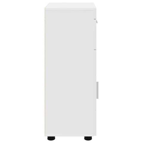 VidaXL Zestaw Szafek Łazienkowych TULUM Biały 37 x 31,5 x 82 cm