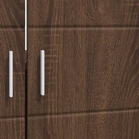 VidaXL Zestaw Szafek Łazienkowych TULUM Brązowy dąb 60 x 34 x 63 cm