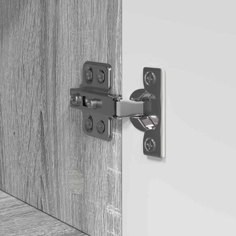 VidaXL Zestaw Szafek Łazienkowych TULUM Szary Sonoma 37 x 31,5 x 82 cm