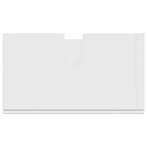 VidaXL Zestaw Szafek Łazienkowych TULUM Wysoki połysk biały