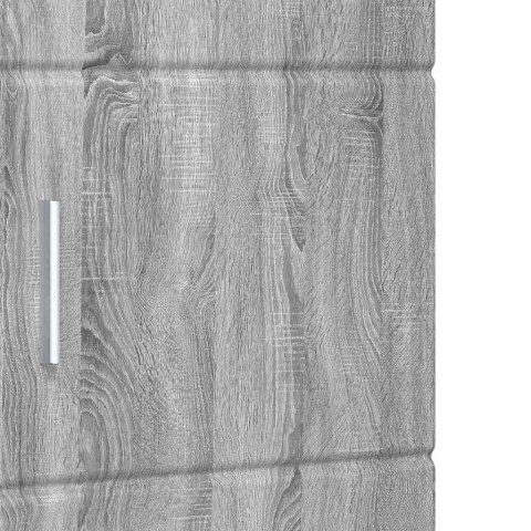 VidaXL Zestaw Szafek Łazienkowych z przechowywaniem TULUM Szary Sonoma