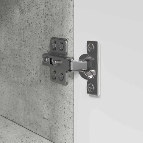 VidaXL Zestaw Szafek Łazienkowych z szufladą TULUM Betonowy szary