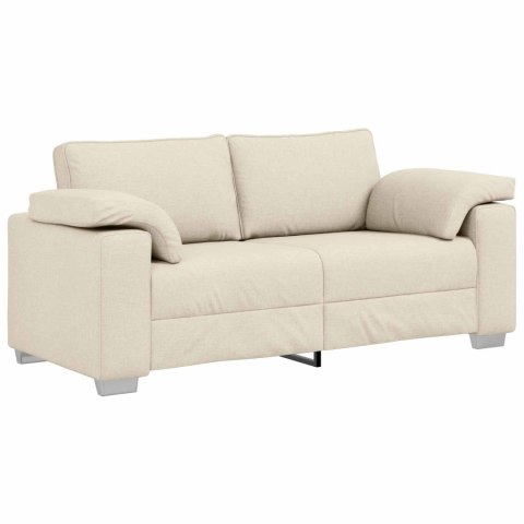 VidaXL Sofa Beżowy 180 x 77 x 82 cm Tkanina lniana