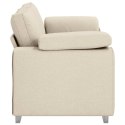 VidaXL Sofa Beżowy 180 x 77 x 82 cm Tkanina lniana