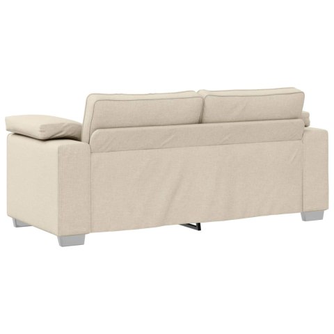 VidaXL Sofa Beżowy 180 x 77 x 82 cm Tkanina lniana