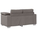 VidaXL Sofa Ciemnoszary 160 x 77 x 82 cm tkanina