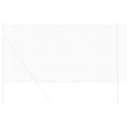 VidaXL Spawana siatka ogrodzeniowa Srebrny 0.8 x 25 m