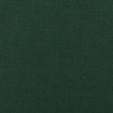 VidaXL Fotel bujany z kauczukowymi nóżkami ciemnozielony obity tkaniną