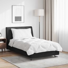 VidaXL Zestaw kołder z poduszką 2 pcs Biały Mikrofibra