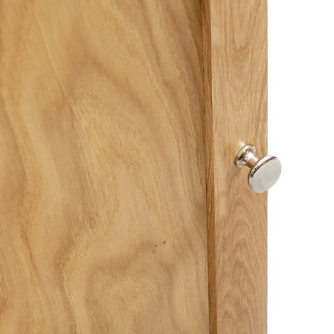 SZAFKA NAROŻNA 59X36X180CM LITE DREWNO DĘBOWE