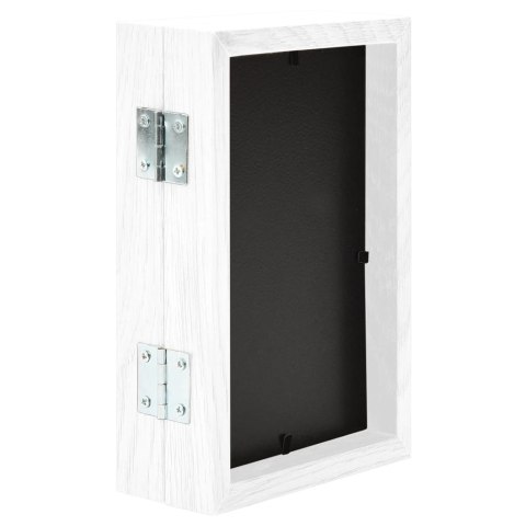 DWUDZIELNA RAMKA NA ZDJĘCIA BIAŁA 2X(21X29,7CM)