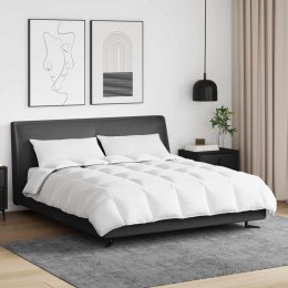 VidaXL Zimowa Kołdra z poduszką 3 pcs Biały Pióra down
