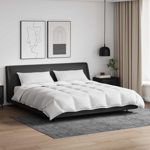 VidaXL Zestaw kołder z poduszką 3 pcs Biały Pióra down