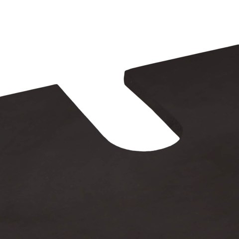 ZESTAW SZAFEK ŁAZIENKOWYCH Z SZUFLADĄ 4 SZT DREWNO Z MANGO