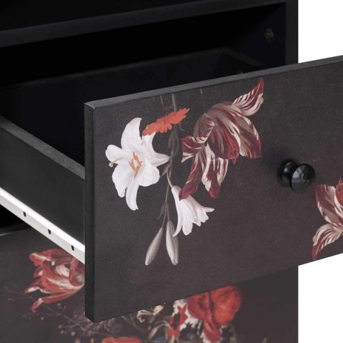 Zestaw Szafek Łazienkowych z szufladą 5 pcs Drewno z mango