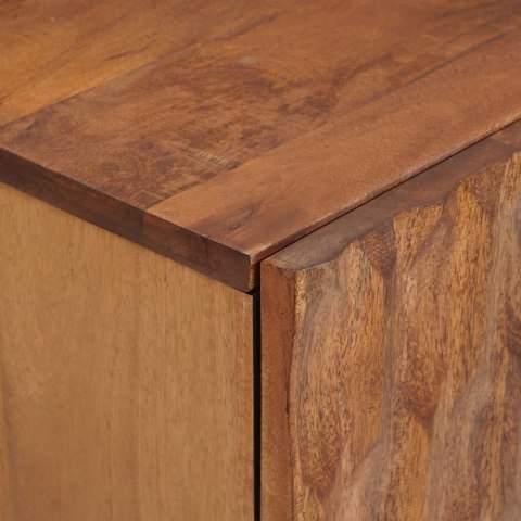 Zestawy łazienkowe Brązowy winyl akacjowy Drewno z mango