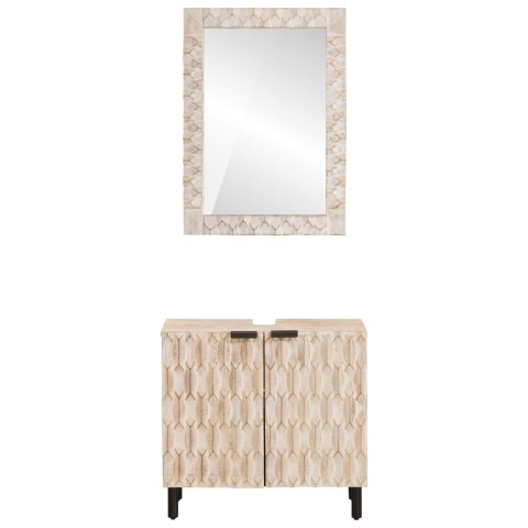 ZESTAWY ŁAZIENKOWE WYKOŃCZENIE W KOLORZE BIAŁEGO PRANIA