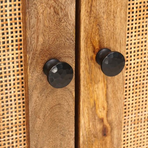 ZESTAWY ŁAZIENKOWE Z PRZECHOWYWANIEM NATURALNY DREWNO Z MANGO