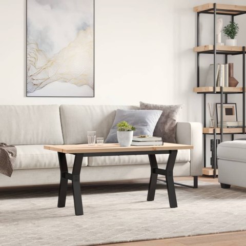 STOLIK KAWOWY Z NOGAMI W KSZTAŁCIE LITERY Y 100X50X45,5CM