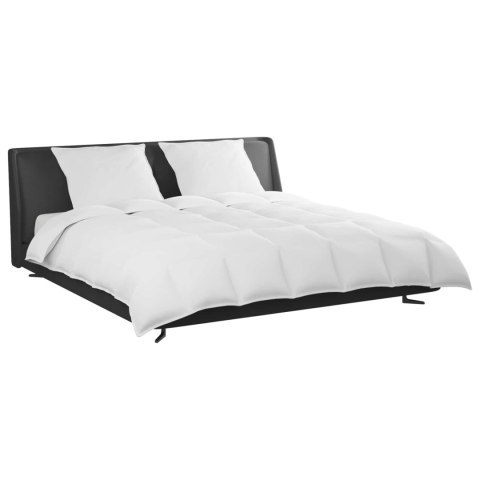 VidaXL Zestaw kołder z poduszką 3 pcs Biały Pióra down