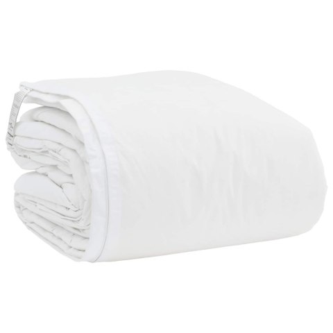 VidaXL Zestaw kołder z poduszką 3 pcs Biały Pióra down