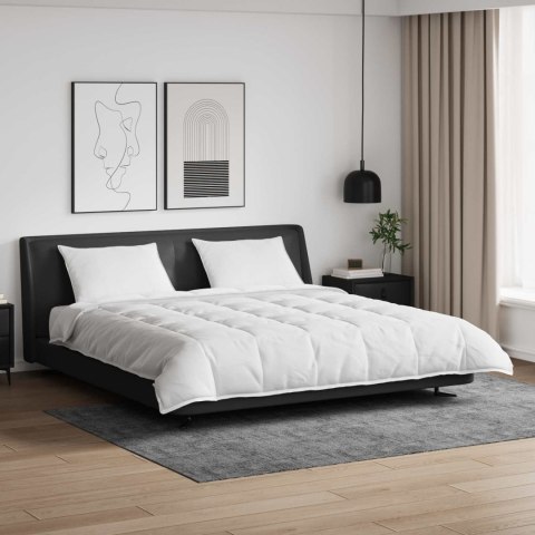 VidaXL Zestaw kołder z poduszką 3 pcs Biały Pióra down