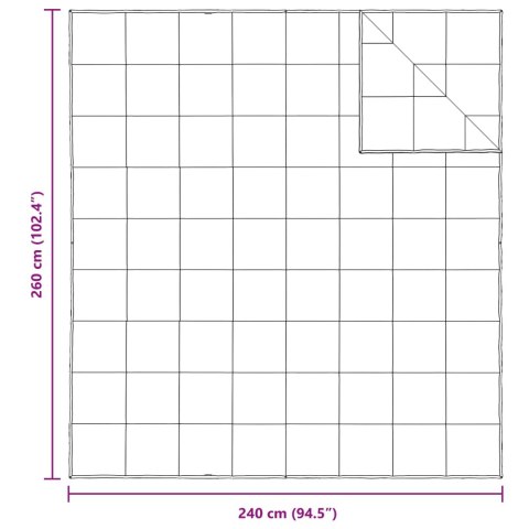 VidaXL Zestaw kołder z poduszką 3 pcs Biały Pióra down