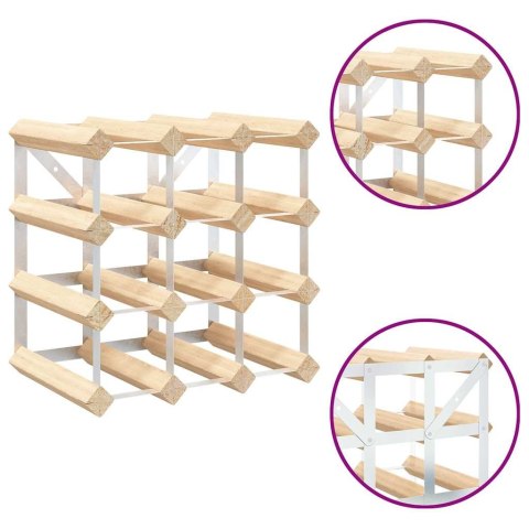 STOJAK NA 12 BUTELEK WINA LITE DREWNO SOSNOWE