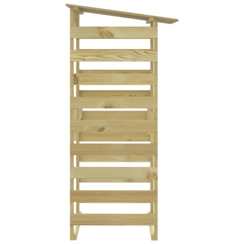 PERGOLE OGRODOWE Z DASZKIEM 2 SZT. 100X90X200CM SOSNOWE