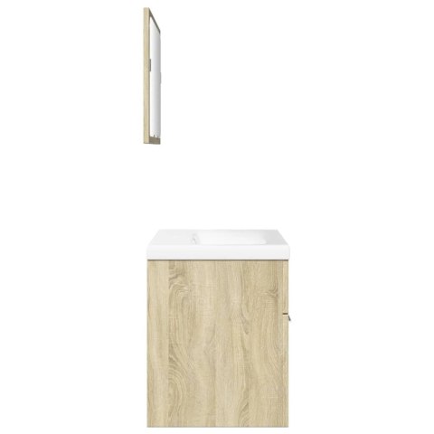 3-CZ. ZESTAW MEBLI ŁAZIENKOWYCH KOLOR DĄB SONOMA